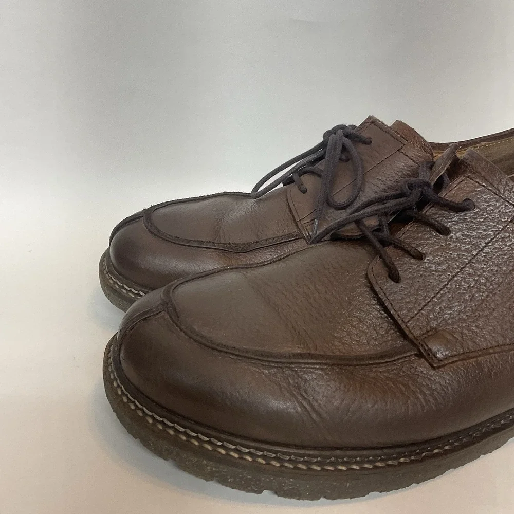 Birkenstock Mens Oxford Leather Size‎ 42 US Size 9 Timmins Brown  Lace Up EUC
